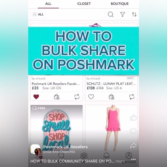 Poshmark UK Resellers Facebook Group with International Posh Mentors - Picture 5 of 7